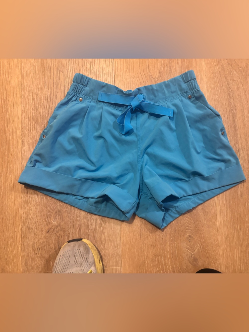 Blue Athletic Lululemon Shorts